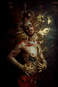 king midas costume and makeup - candy makeup artist