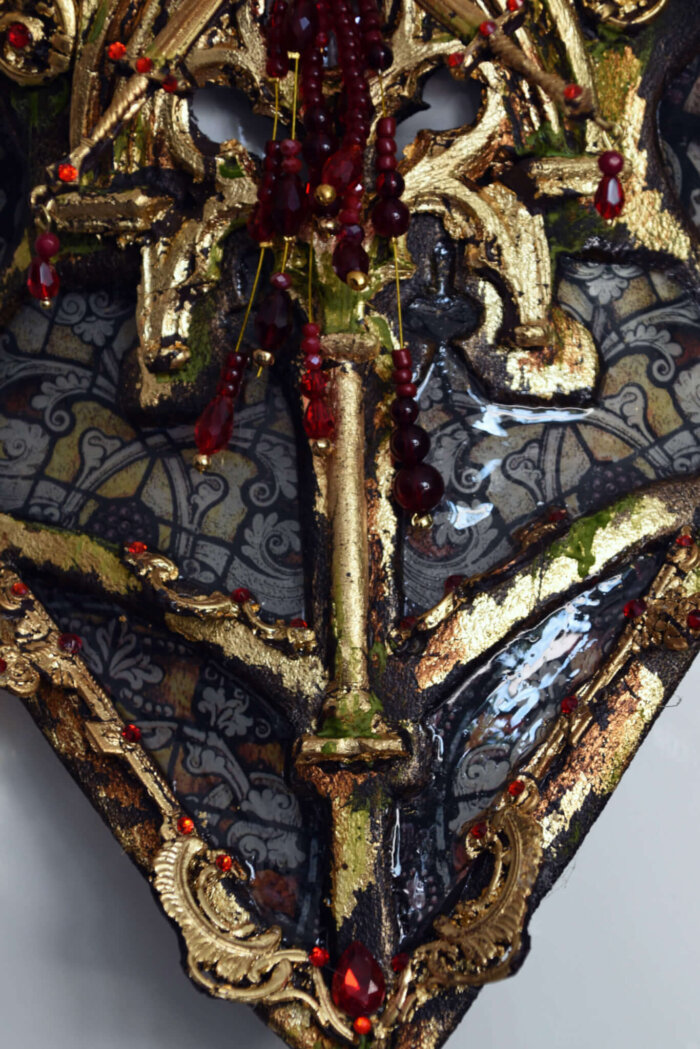 Stained glass waspie, custom size - Image 7