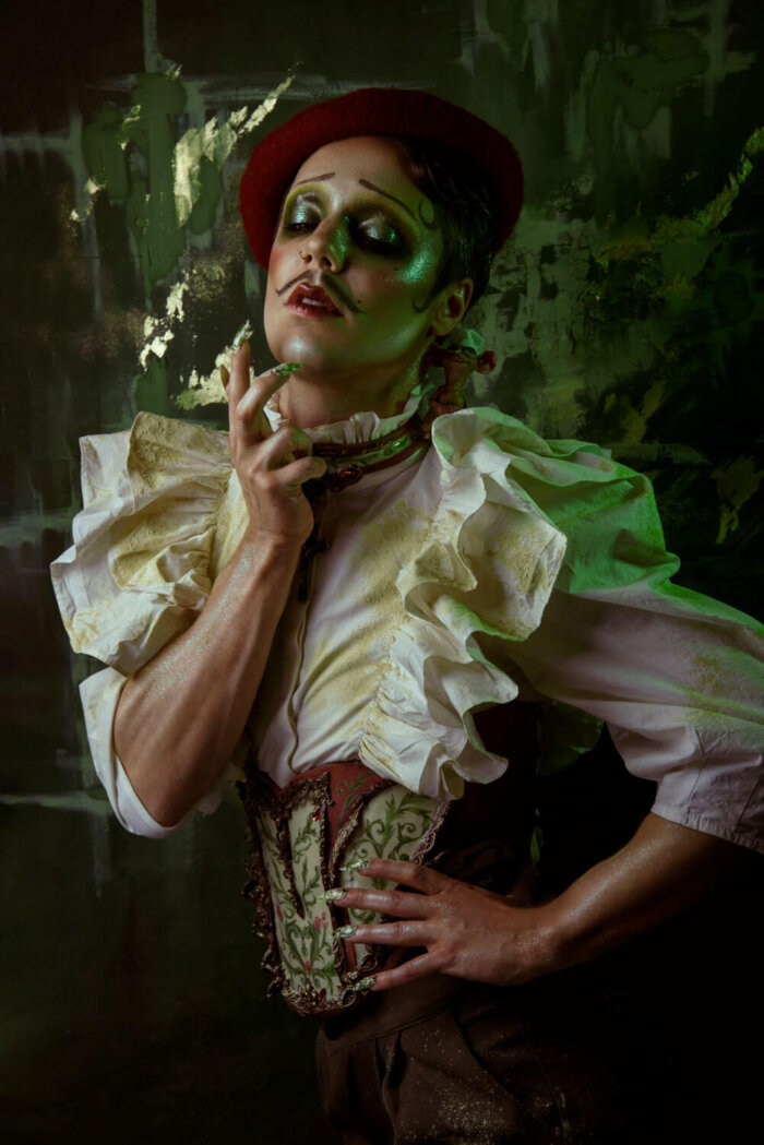 french photoshoot - candy makeup artist