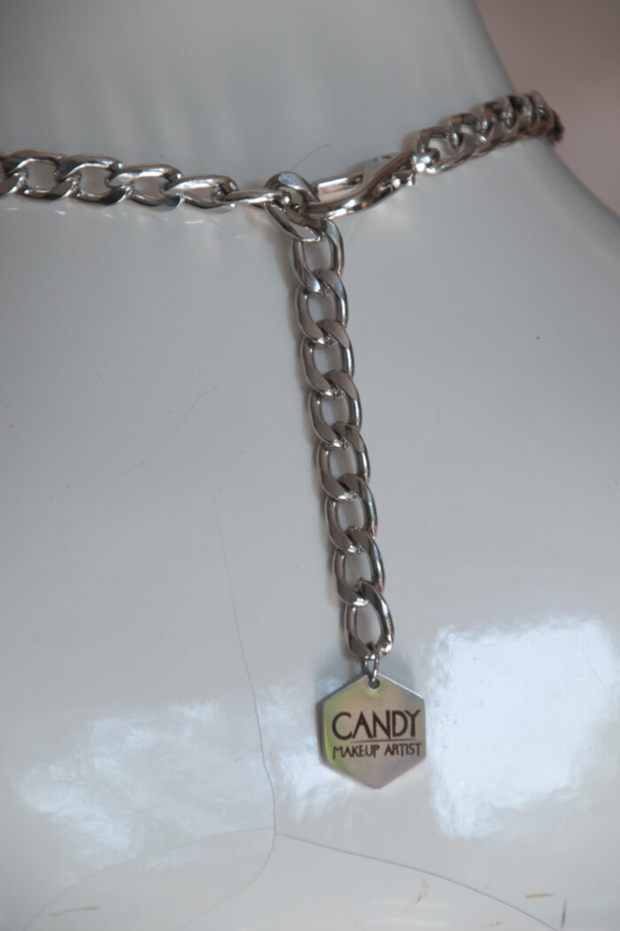 Sacred heart necklace - candy makeup artist