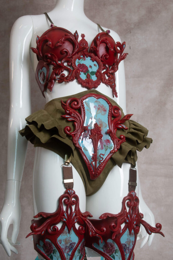 20s tattoo costume - candy makeup artist