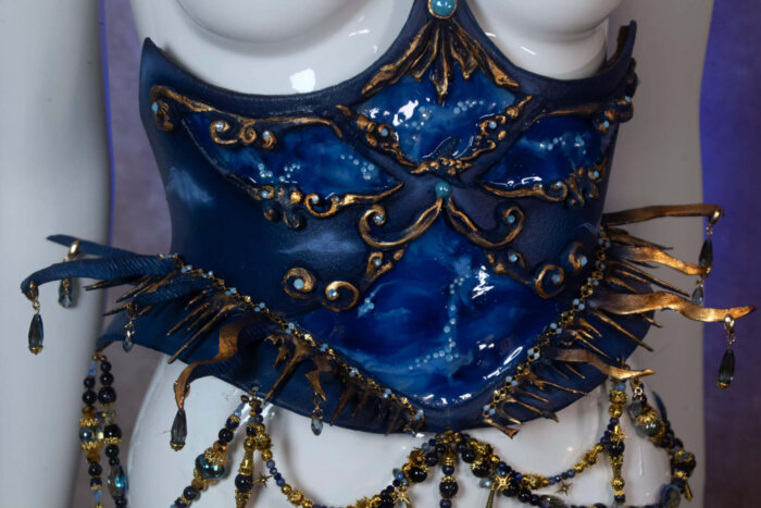 Celestial corset - candy makeup artist