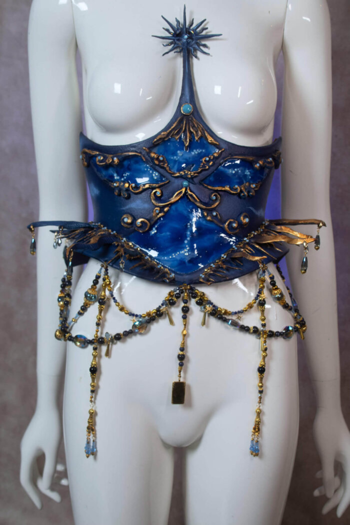 Celestial corset - candy makeup artist