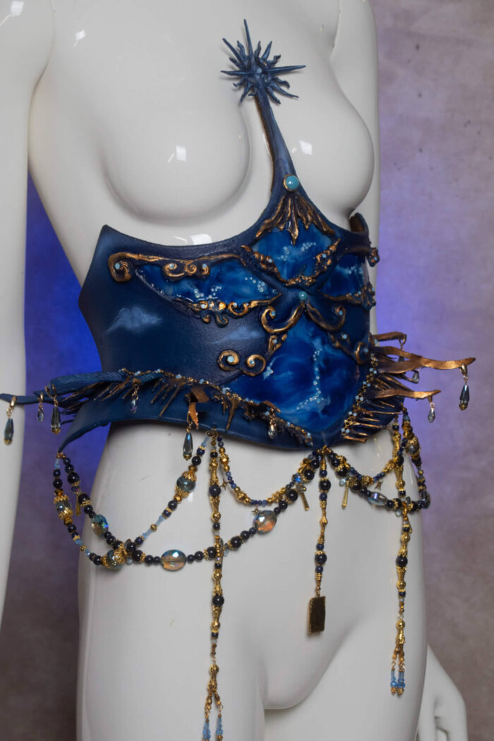 Celestial corset - candy makeup artist