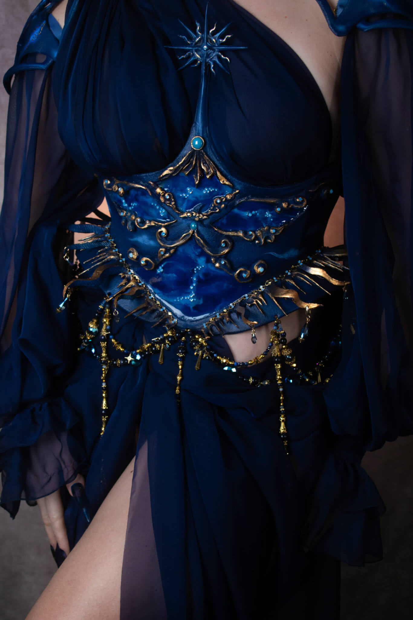 Celestial corset - candy makeup artist