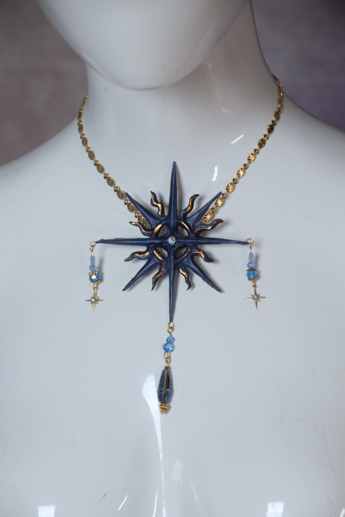 Celestial necklace - candy makeup artist