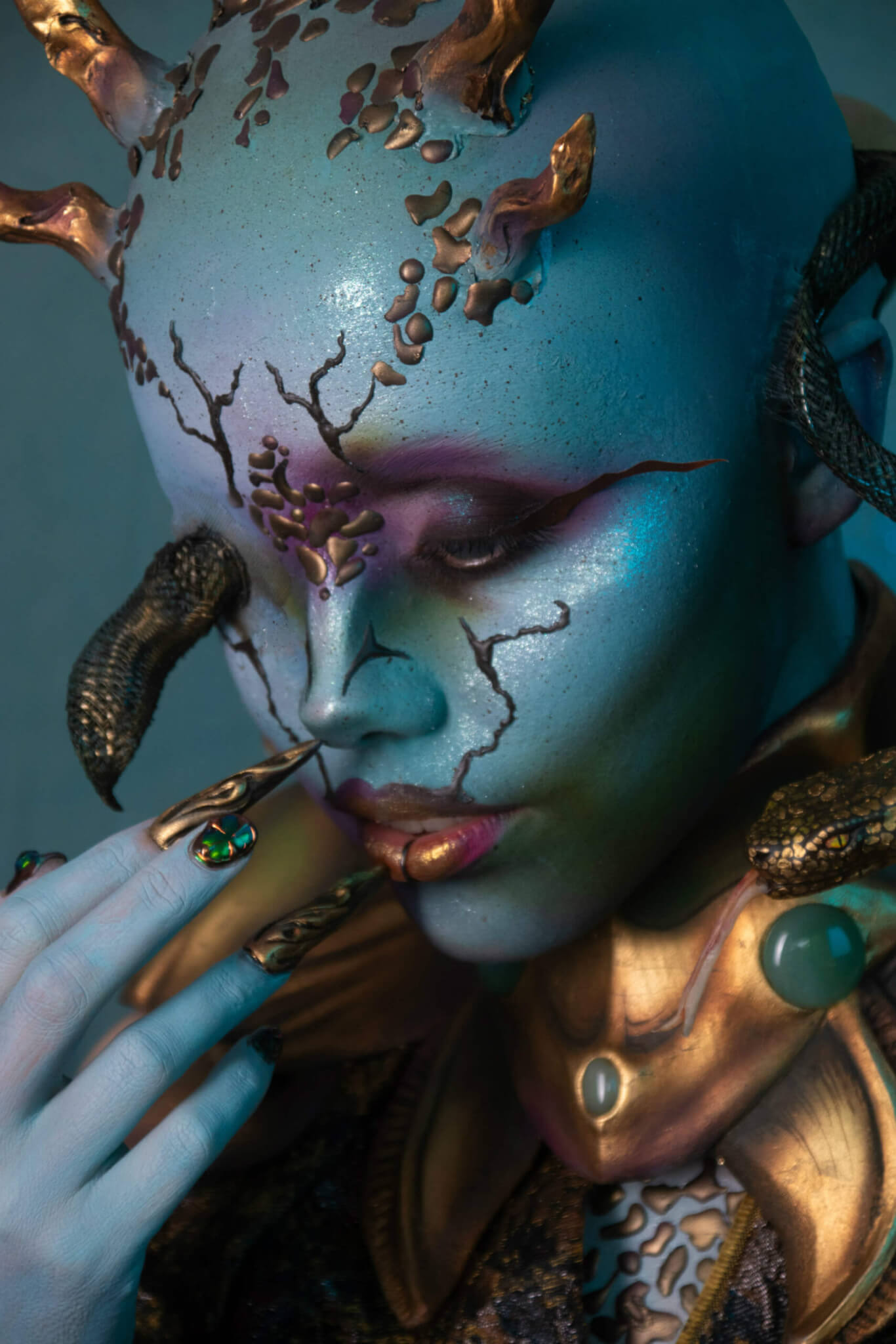 snake empress - candy makeup artist