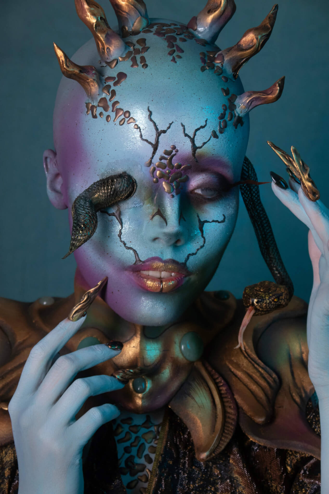 snake empress - candy makeup artist