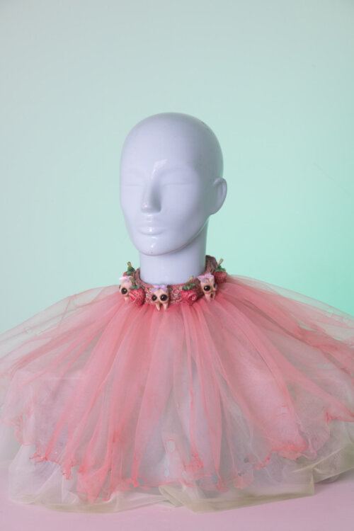 Tule creature collar - candy makeup artist