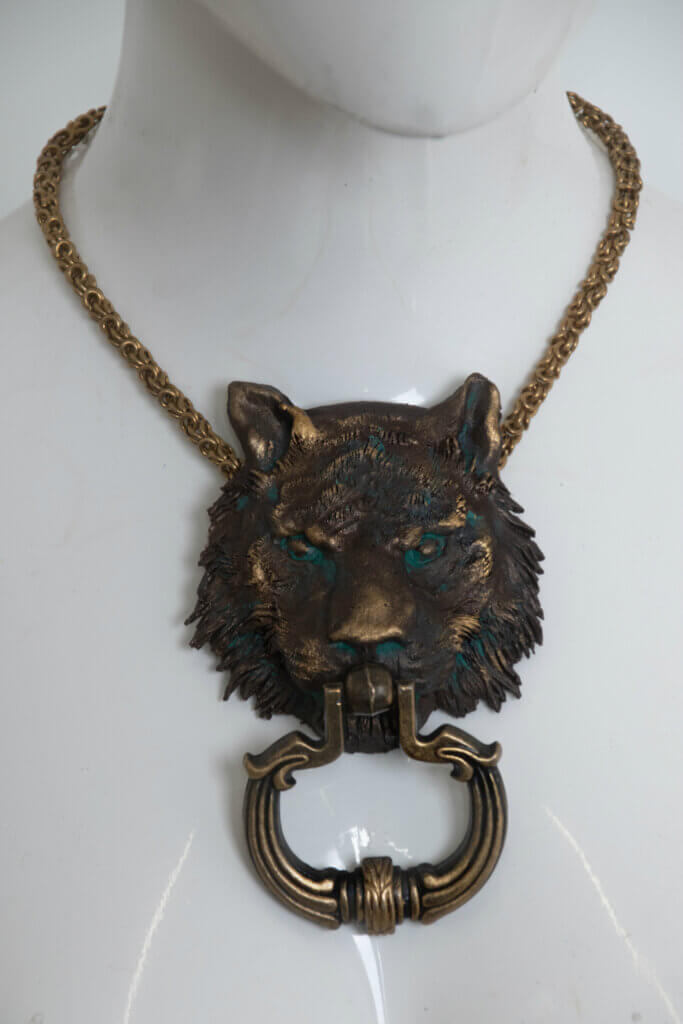 tiger eye necklace - candy makeup artist