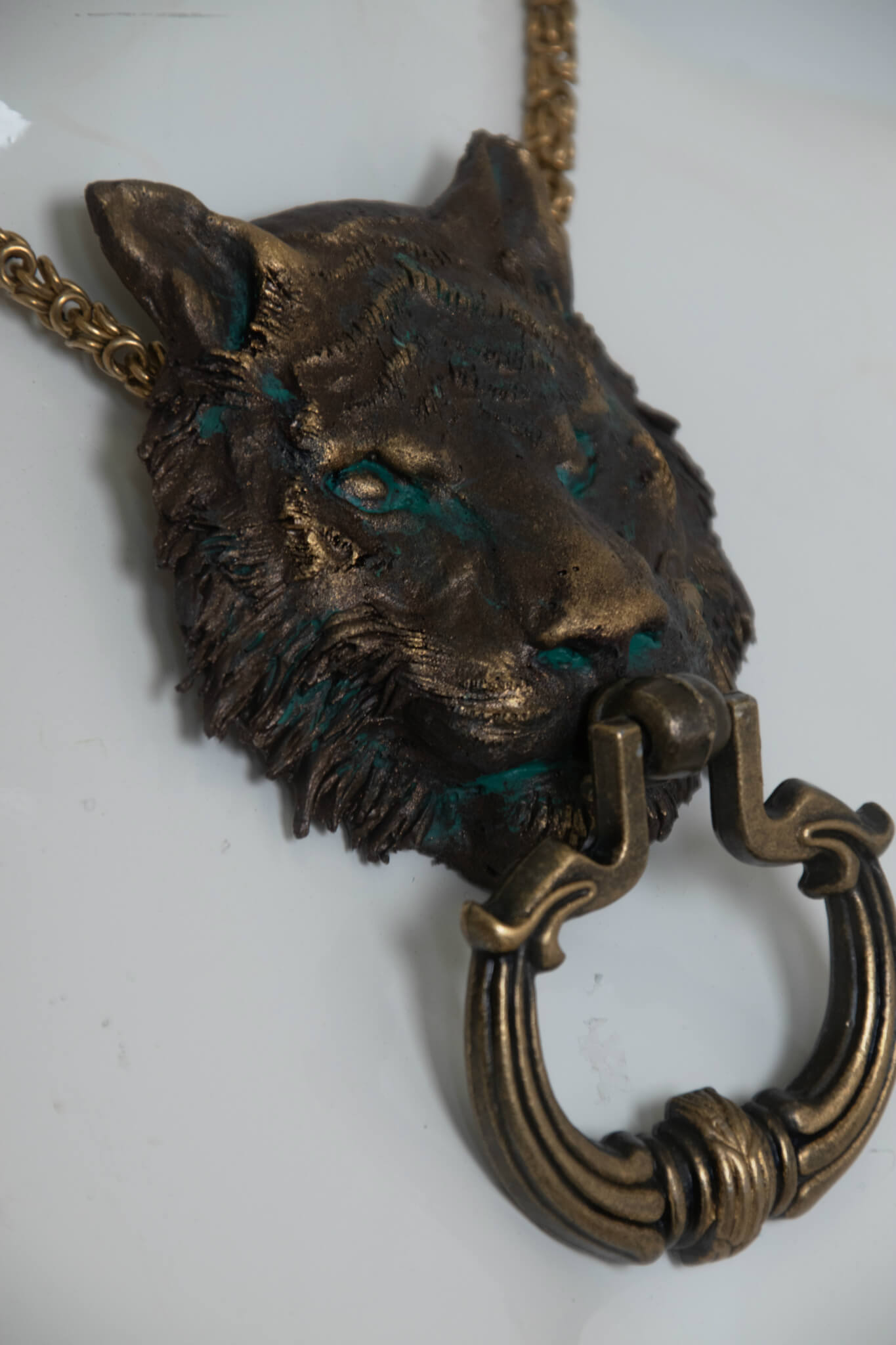 tiger eye necklace - candy makeup artist
