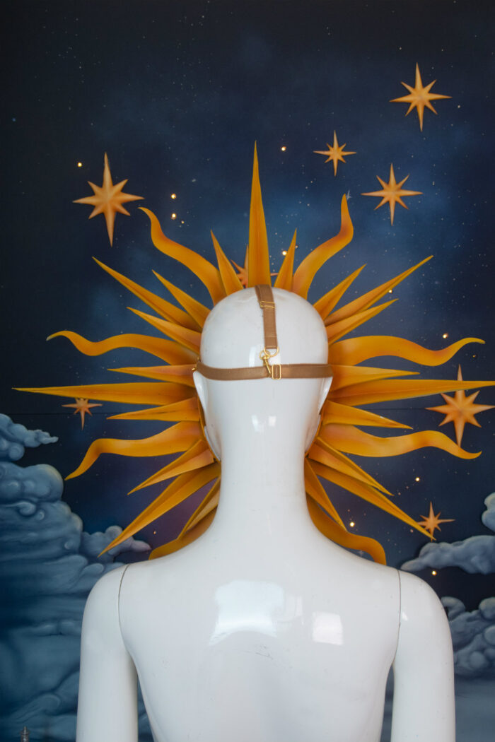 Vintage sun mask - candy makeup artist