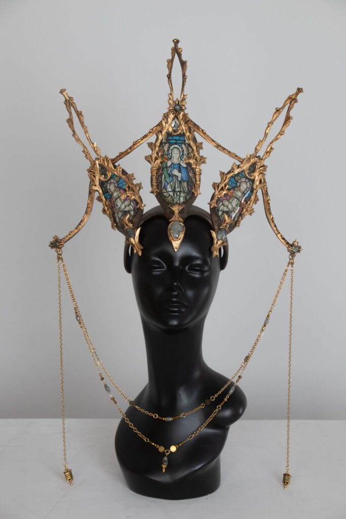 Cathedral Reliquary Headdress - full view of the headpiece